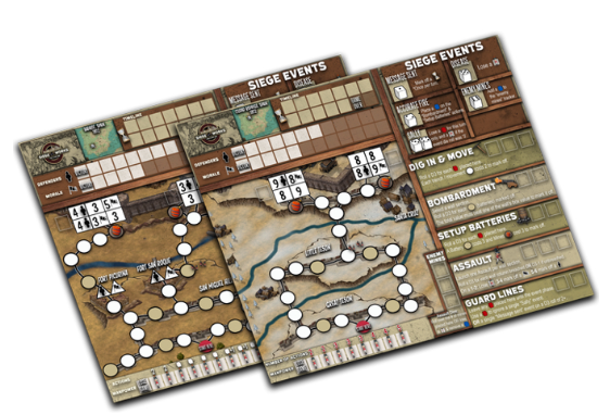 Siege Works: A Napoleonic Siege Roll & Write (Including Expansion)
