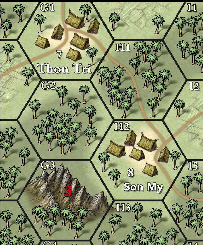 Platoon War: Vietnam - A Solitaire Game of Small-Unit Combat in Vietnam (1965-1973) PRINT AND PLAY