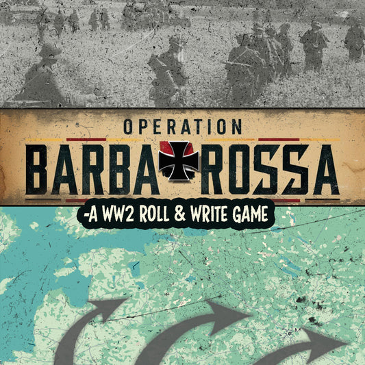 Operation Barbarossa: A WW2 Roll & Write Game (Print and Play)