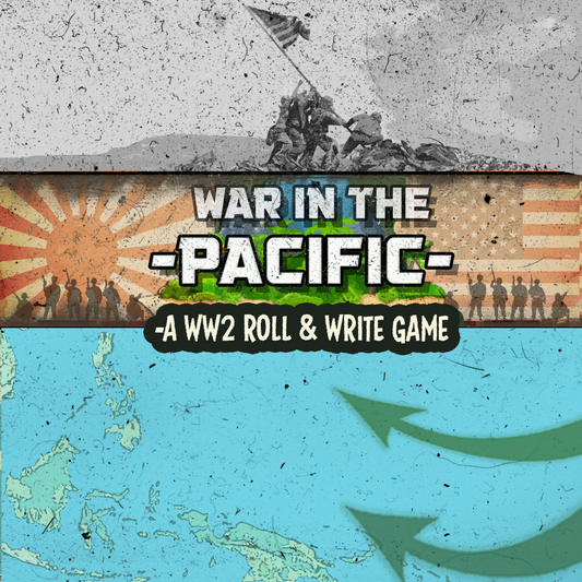 War in the Pacific: A WW2 Roll & Write Game (Print and Play)