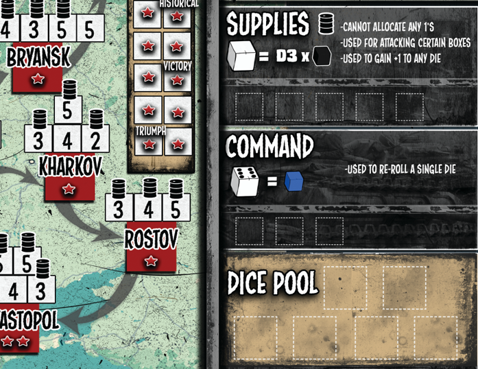 Operation Barbarossa: A WW2 Roll & Write Game (Print and Play)