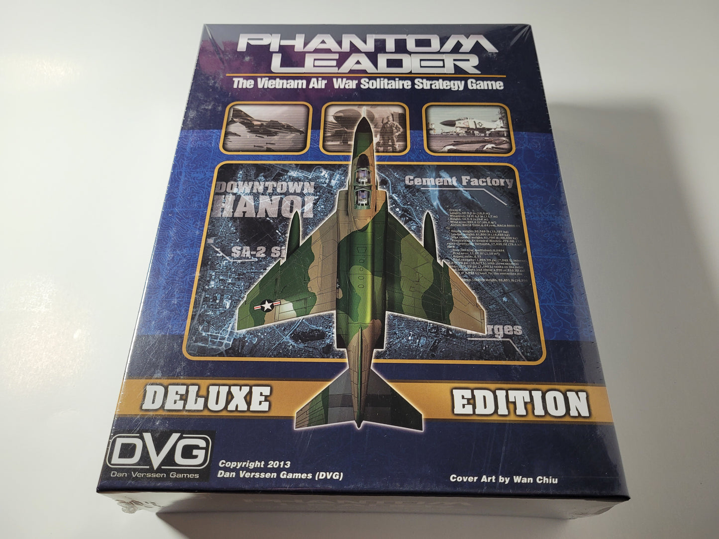 Phantom Leader: The Vietnam Air War Solitaire Strategy Game (Deluxe Edition)